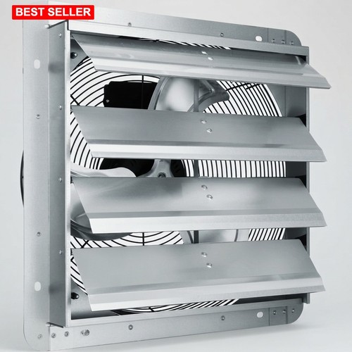 Shutter exhaust fan wall - shutter,