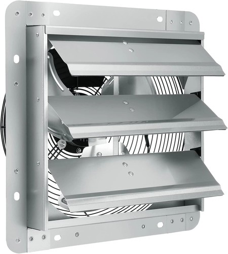 Inch shutter exhaust fan - 12-inch,